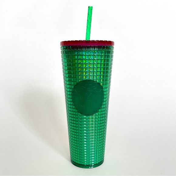 Starbucks Other - STARBUCKS 24oz TUMBLER LIMITED EDITION BEST MOST FAVORITE IRIDESCENT GREEN
